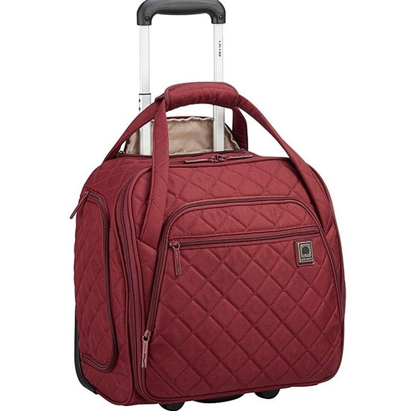 DELSEY QUILTED ROLLING UNDERSEAT TOTE - Picture 1 of 7